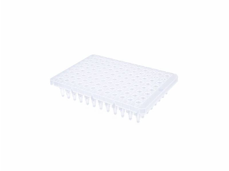 0.2mL 96孔半裙PCR板（透明）